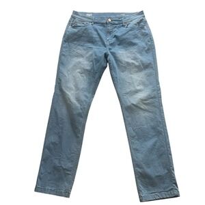 Mugsy Men's Size 36x32 Piers Light Wash Straight Leg Mid-Rise Denim Jeans